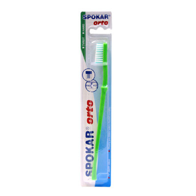 Зубная щетка для брекетов Spokar Orto Hard