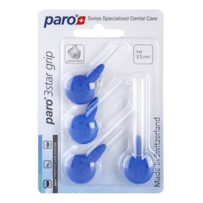 Треугольные ершики Paro 3Star-Grip, мягкие 3,5 мм